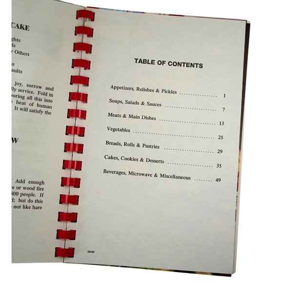 Glenstone Baptist Church Cookbook, Springfield MO, Vintage 1996 Spiral Recipe - Picture 5 of 6